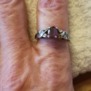 Sterling Amethyst Ring